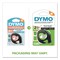 Dymo Paper Label Tape, 0.5"x13 ft., White, PK2 10697 - alternate 6